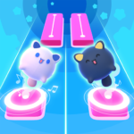 two cats dancing music games