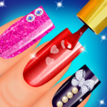 acrylic nail art nail games