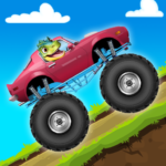 monster trucks dinosaur 4 kids