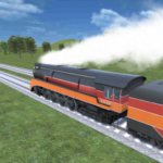 vintage steam train simulator